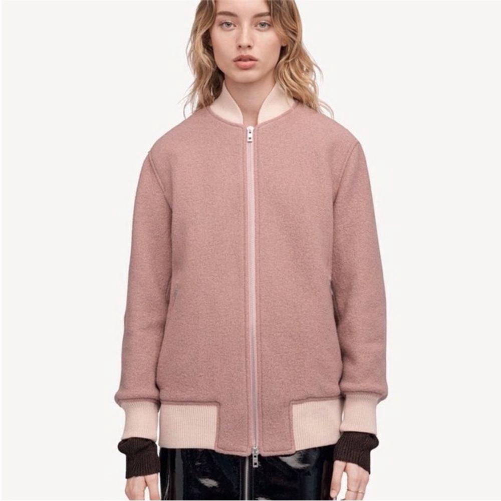 Rag & Bone Blush Bomber Jacket